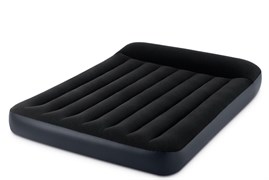 64142 Надувной матрас с подголовником Pillow Rest Classic Bed Fiber-Tech, 137х191х25см