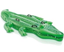 58562 Надувная игрушка-наездник 203х114см "Крокодил" от 3 лет