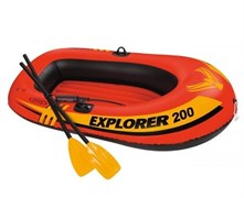 58331 Надувная лодка Explorer 200 Set (до 95кг) 185х94х41см + весла/насос от 6лет