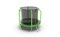 EVO JUMP Cosmo 8ft (Green) Батут с внутренней сеткой и лестницей, диаметр 8ft (зеленый) - фото 92343