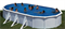 Сборный бассейн GRE Fidji овальный, 500 x 300 x 120 см, 14,55 куб. м - фото 93687