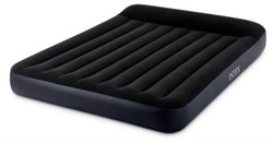 64144 Надувной матрас с подголовником Pillow Rest Classic Bed Fiber-Tech, 183х203х25см - фото 79233