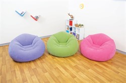 68569 Надувное кресло Beanless Bag Chair, 107х104х69см, 3 цвета - фото 79400