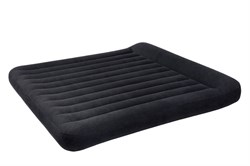 66770 Надувной матрас с подголовником Pillow Rest Classic Bed, 183х203х23см - фото 79436