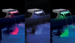 58619 Водопад для бассейна с цветной Led подсветкой - фото 80603