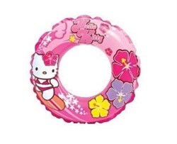 56210 Надувной круг 61см "Hello Kitty" Sanrio, от 6 до 10 лет - фото 81119