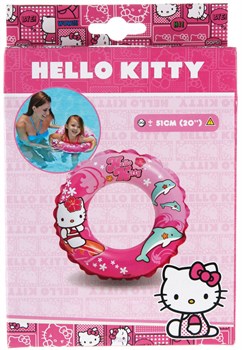 56200 Надувной круг 51см "Hello Kitty" Sanrio, от 3 до 6 лет - фото 81206
