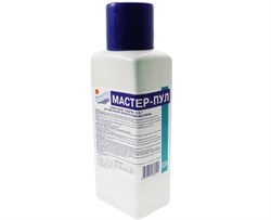 М19 МАСТЕР-ПУЛ, 0,5л бутылка, жидкое безхлорное средство 4 в 1 для обеззараживания и очистки воды - фото 81479
