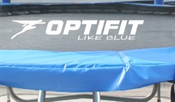Батуты Optifit Like Blue 14Ft с сине-желтой крышей - фото 93274