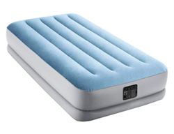 64166 Надувная кровать Intex Raised Comfort Airbed , 99x191х36см, со встроенным насосом 220 - фото 93991
