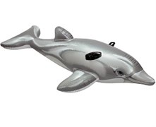 58535 Надувная игрушка-наездник 175х66см "Дельфин" от 3 лет