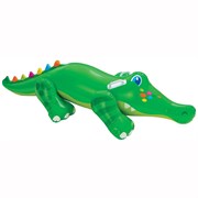 56520 Надувная игрушка-наездник 170х43см &quot;Крокодил&quot; с ручками
