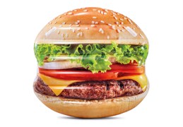 58780 Надувной плотик "Гамбургер" 145х142 см