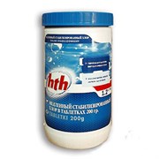 C800501H2 Медленный стабилизированный хлор в таблетках по 200гр., 1,2кг