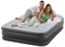 64436 Надувная кровать Deluxe Pillow Rest Raised Bed 152х203х42см, встроенный насос 220V - фото 79467