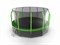 EVO JUMP Cosmo 16ft (Green) + Lower net. Батут с внутренней сеткой и лестницей, диаметр 16ft (зеленый) + нижняя сеть - фото 92323