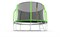EVO JUMP Cosmo 12ft (Green) Батут с внутренней сеткой и лестницей, диаметр 12ft (зеленый) - фото 92328