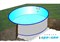 Сборно-разборный бассейн овальный GRE "PЕ" длина 7,3 м, ширина 3,75 м, глубина 1,5 м - фото 93841